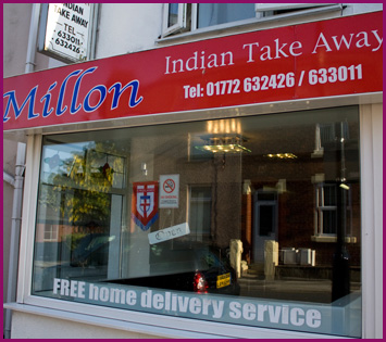 Millon Indian Take Away Freckleton